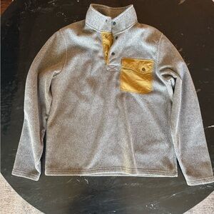 Men's Gray and Tan Jacket